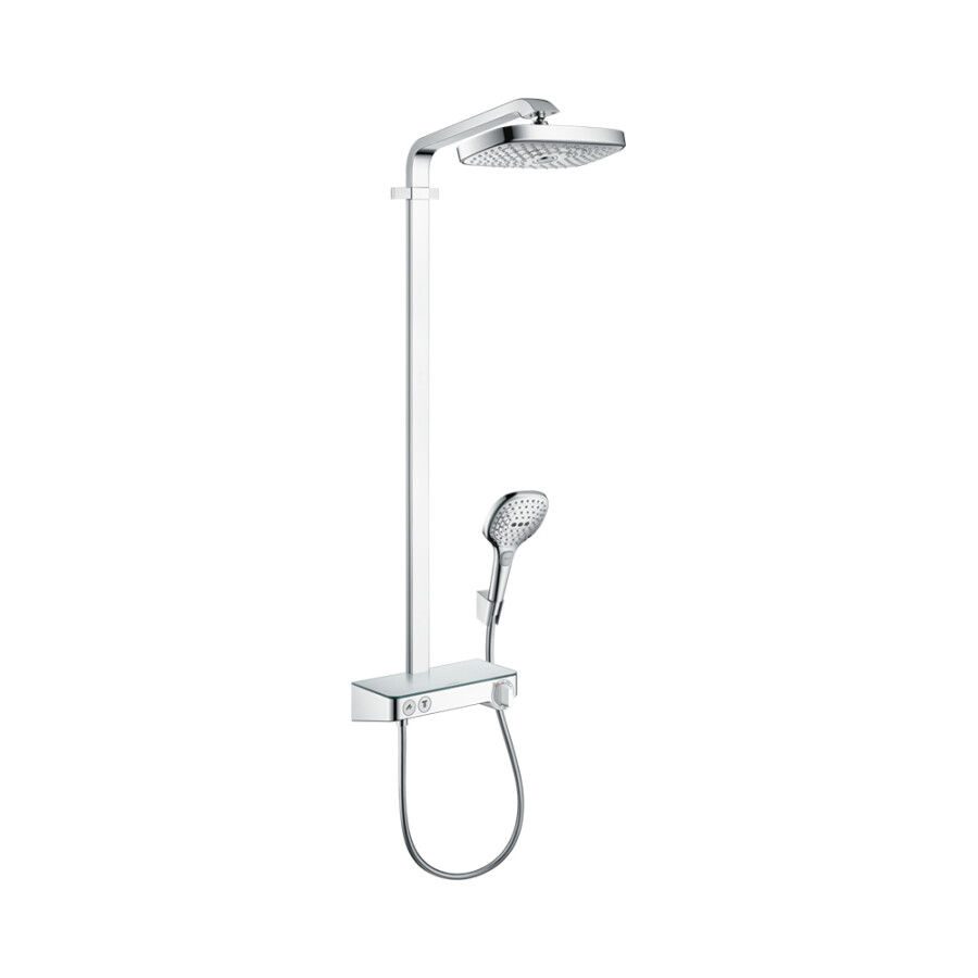 Hansgrohe Raindance Select E Showerpipe 300 2jet EcoSmart с термостатом ShowerTablet Select 300 хром 27283000