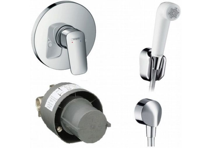 Hansgrohe Logis 32127222 смеситель с гигиеническим душем набор хром