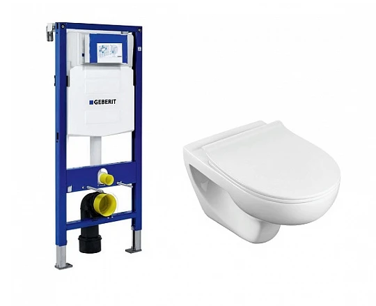 Geberit комплект Duofix инсталляция для унитаза 111.300.00.5 + подвесной унитаз 34639300Y