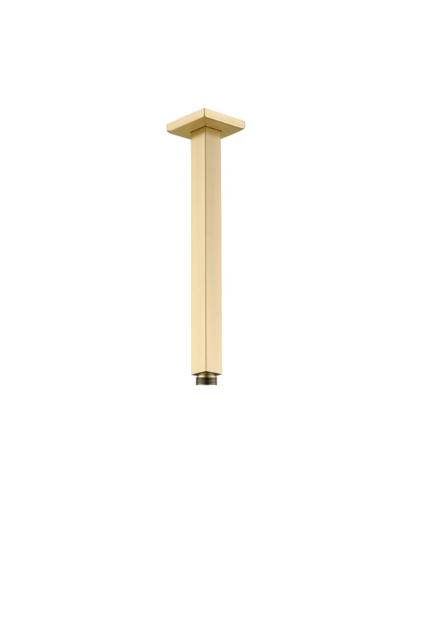 Кронштейн для верхнего душа потолочный Boheme Qubic Matt Gold 629-QUBIC-MG