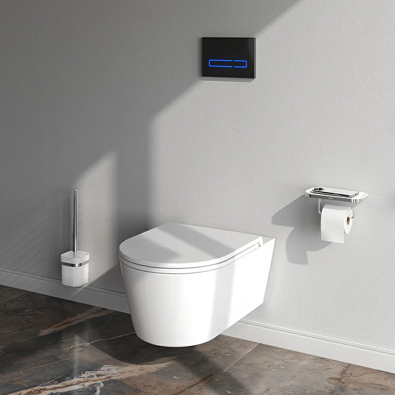 Am.Pm Func унитаз подвесной безободковый с сиденьем C8F1701SC