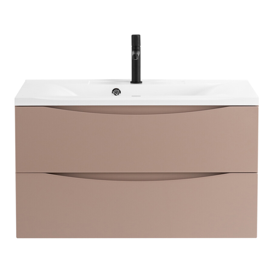 BelBagno Marino 90 см тумба под раковину MARINO-900-2C-SO-CL-P Cappuccino Lucido подвесная