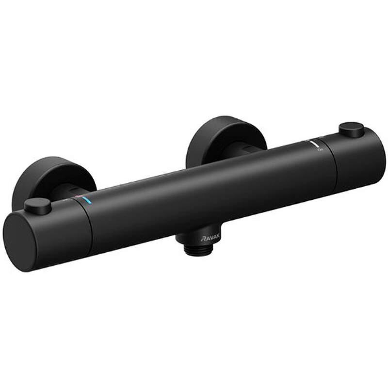 Ravak Puri PU 033.20/150 Термостат для душа черный матовый X070188