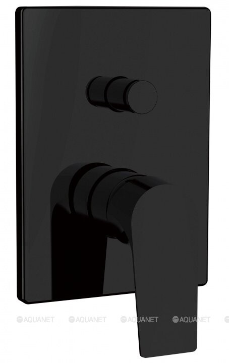 Aquanet Static Black AF330-51B смеситель для ванны черный