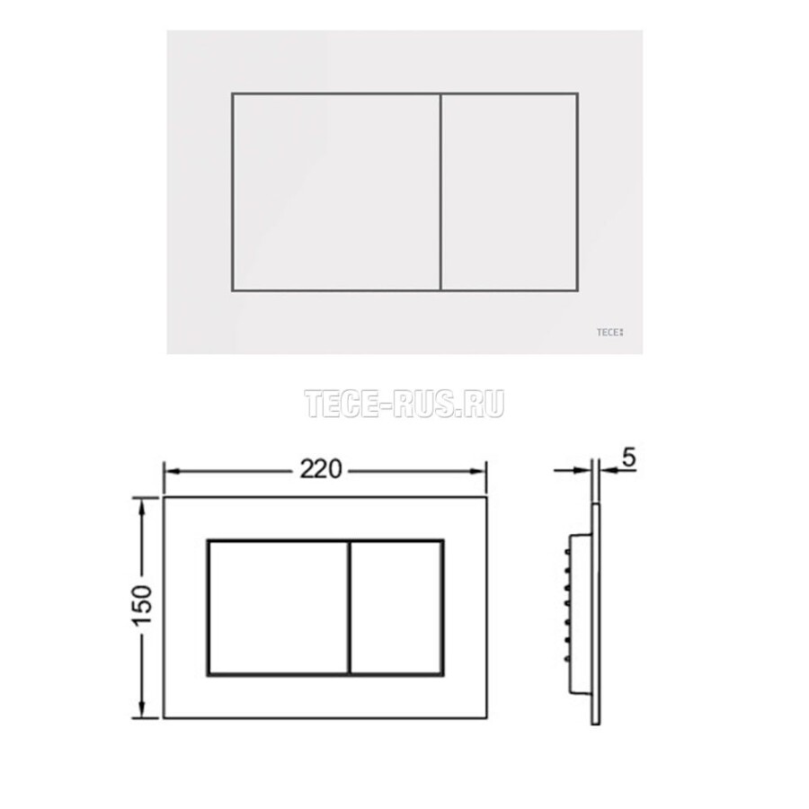 Tece Now 9400013 TECEbase инсталляция для унитаза комплект