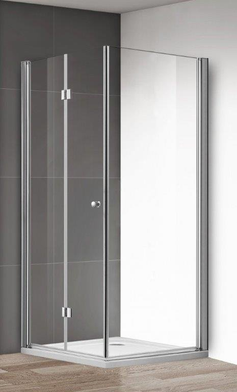 Cezares Eco душевой уголок 100х80 см ECO-O-ASH-1-100/80-C-Cr