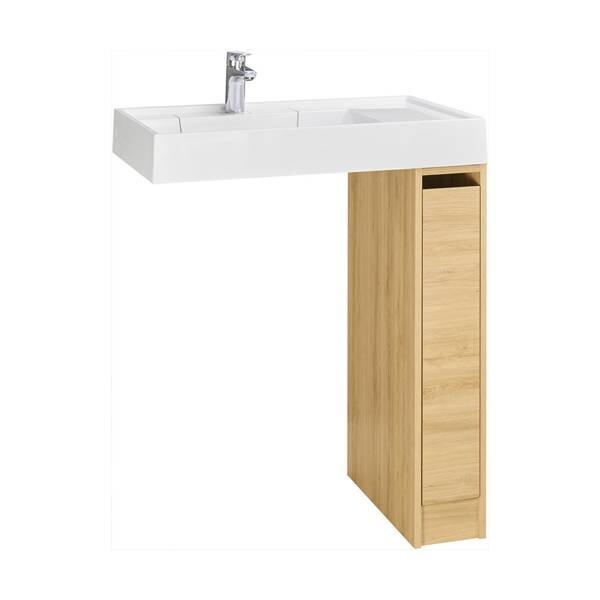 Фасад к тумбе Aquaton Лондри 20 Дуб Сантана 1A275001LH0C0