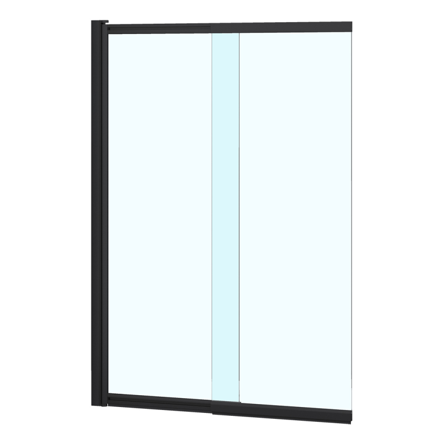 Azario Boston 143 душевая штора 80х140 см, профиль черный AZ-143B