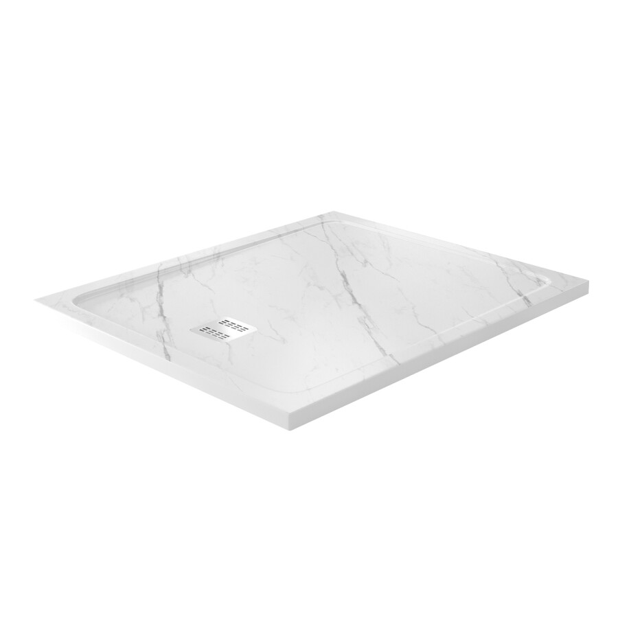 WasserKRAFT Rhin 44T10 душевой поддон из искусственного камня 120*100*4
