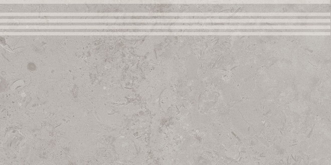 Kerama Marazzi DD205200R/GR Cтупень Про Лаймстоун серый натуральный обрезной 60х30