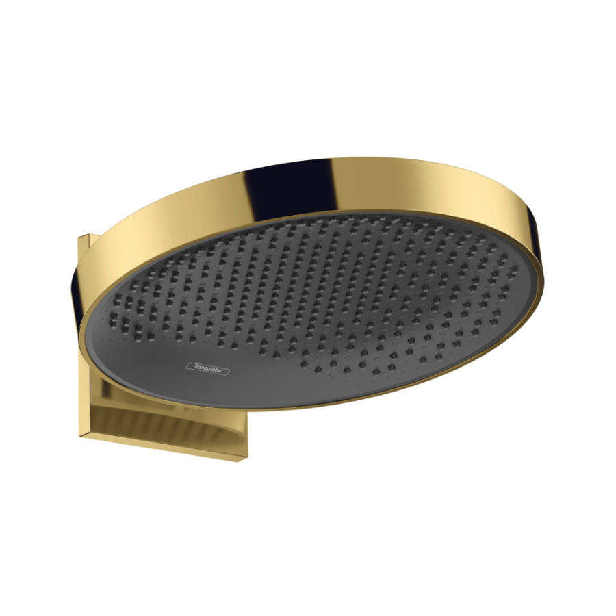 Hansgrohe Rainfinity Верхний душ 360 1jet с настенным креплением золото 26230990