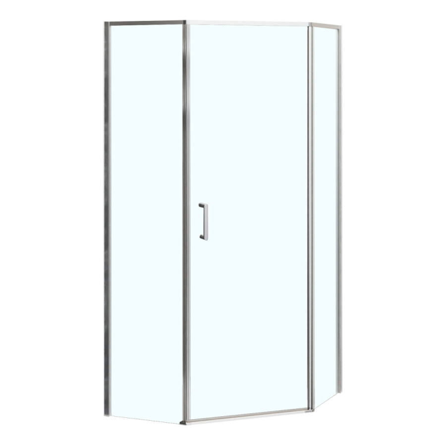 Душевое ограждение Azario SAKURA 900х900х1950 прозрачное стекло 6 мм, профиль хром AZ-21C-90-CH-CL