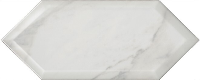 Kerama Marazzi 35009 Келуш грань белый глянцевый 14х34 керамическая плитка