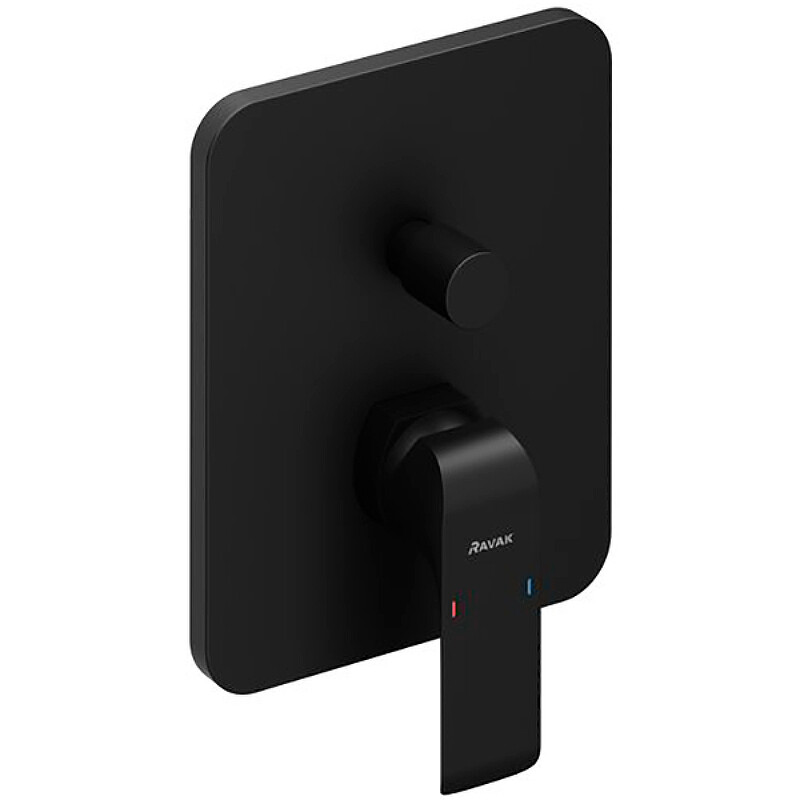 Ravak Flat FL 065.20 Смеситель для душа черный матовый X070179