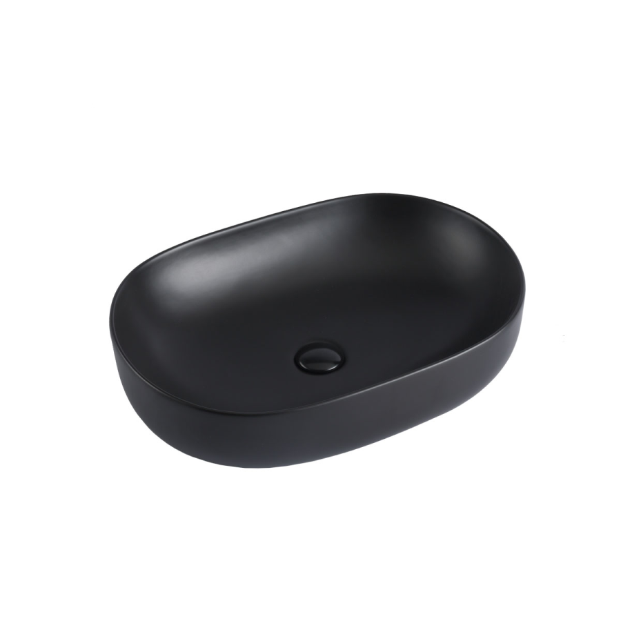 Vincea раковина керамическая 60х41,5 см черный VBS-113MB