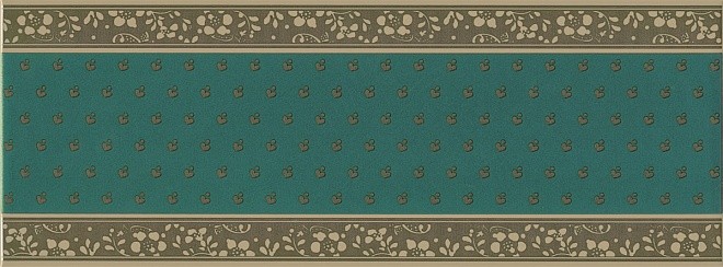 Kerama Marazzi Фонтанка 15х40 см декор настенный зеленый глянцевый