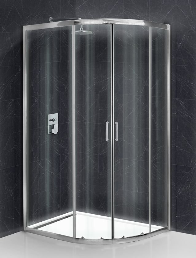 BelBagno UNO-195-RH-2-100/80-C-Cr душевое ограждение 100*80*195