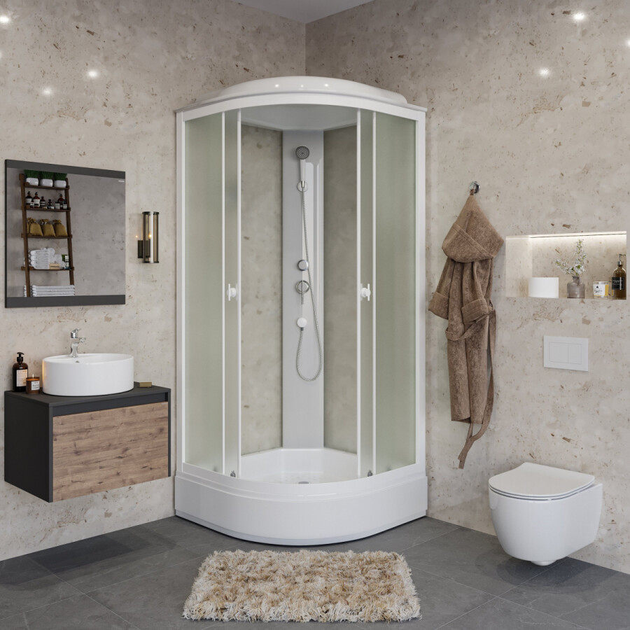 Niagara Promo Душевая кабина 80x80 Тропический душ P80/26/MT