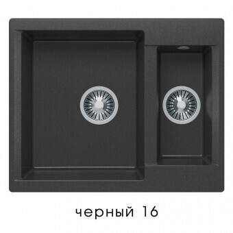 Polygran Brig 620 62 50 см мойка для кухни черный 16