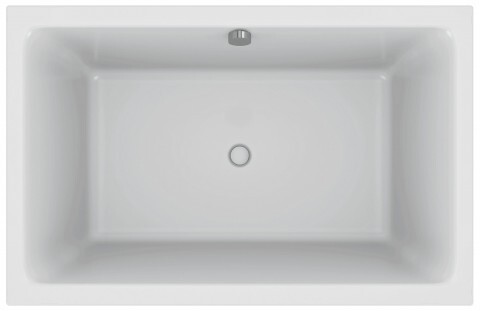 Jacob Delafon Capsule 120*80 ванна акриловая прямоугольная E6D122-00