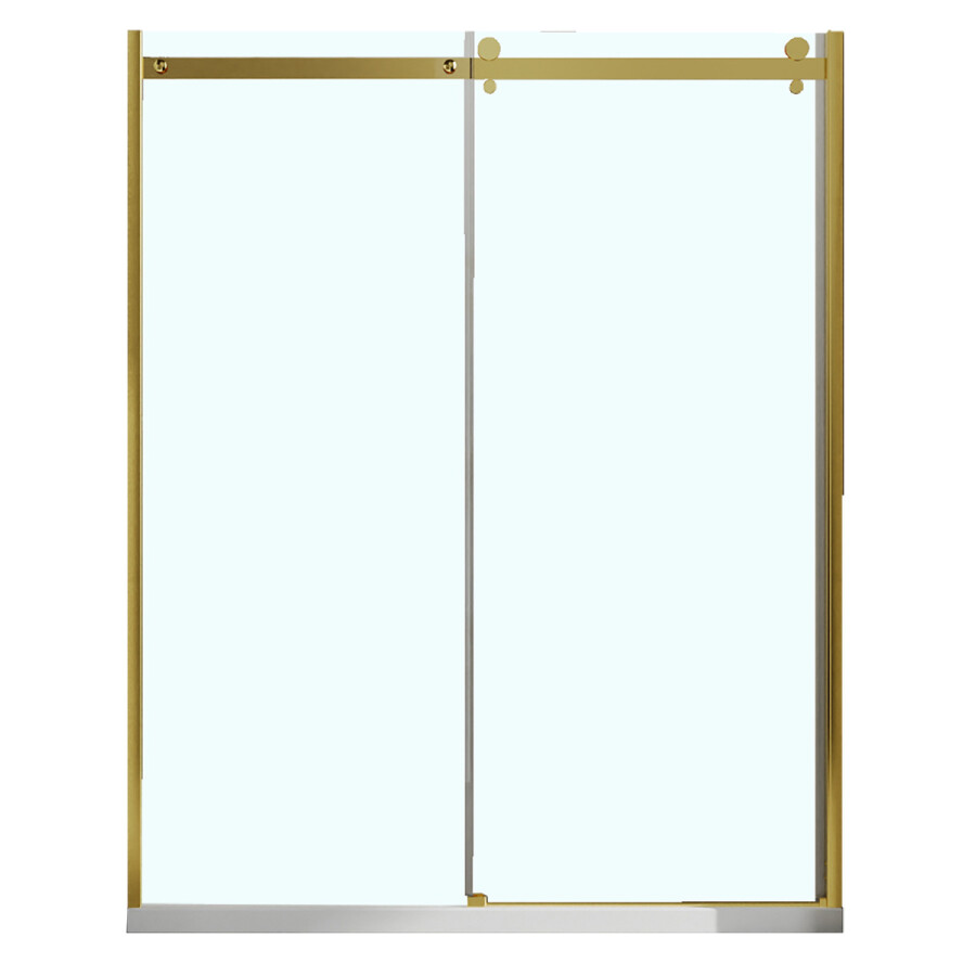 Душевая дверь Azario BERN 1700х1950, прозрачное стекло 6 мм, профиль брашированное золото AZ-733-170-BGL-CL