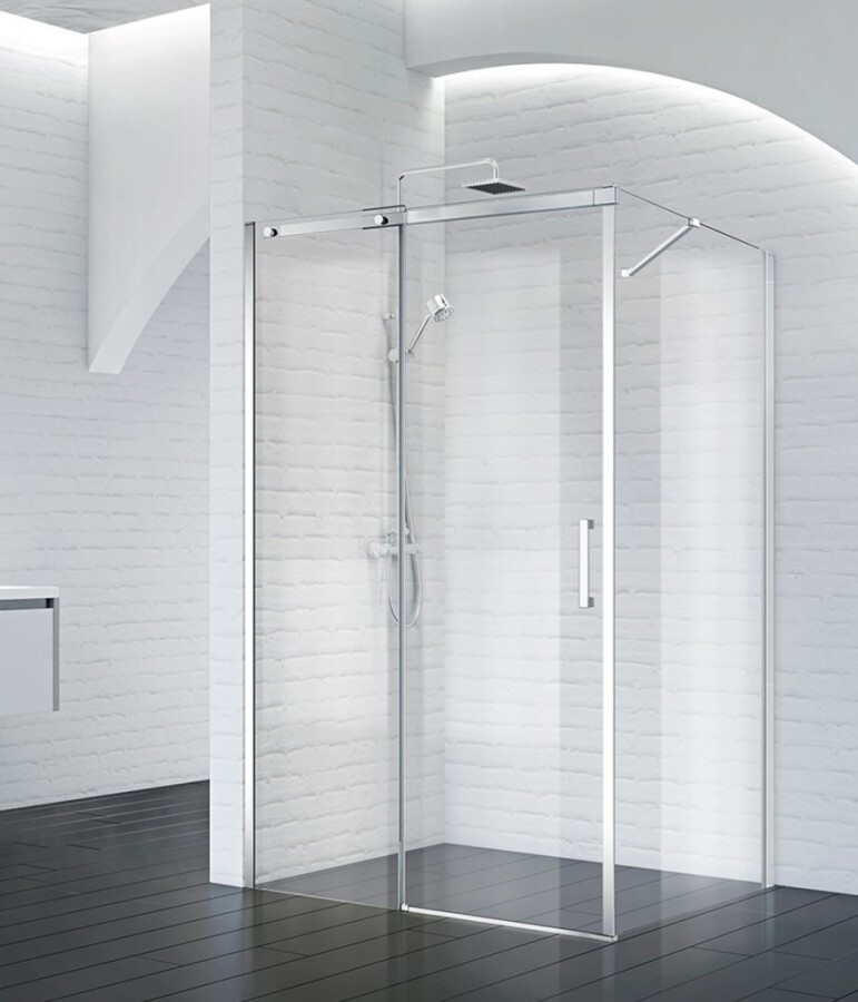 BelBagno ACQUA-AH-1-140/80-C-Cr душевое ограждение 140*80*1950