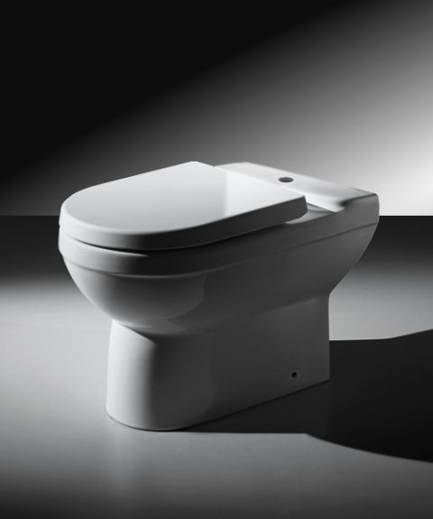 Bravat чаша напольного унитаза CX01019UW-P-RUS