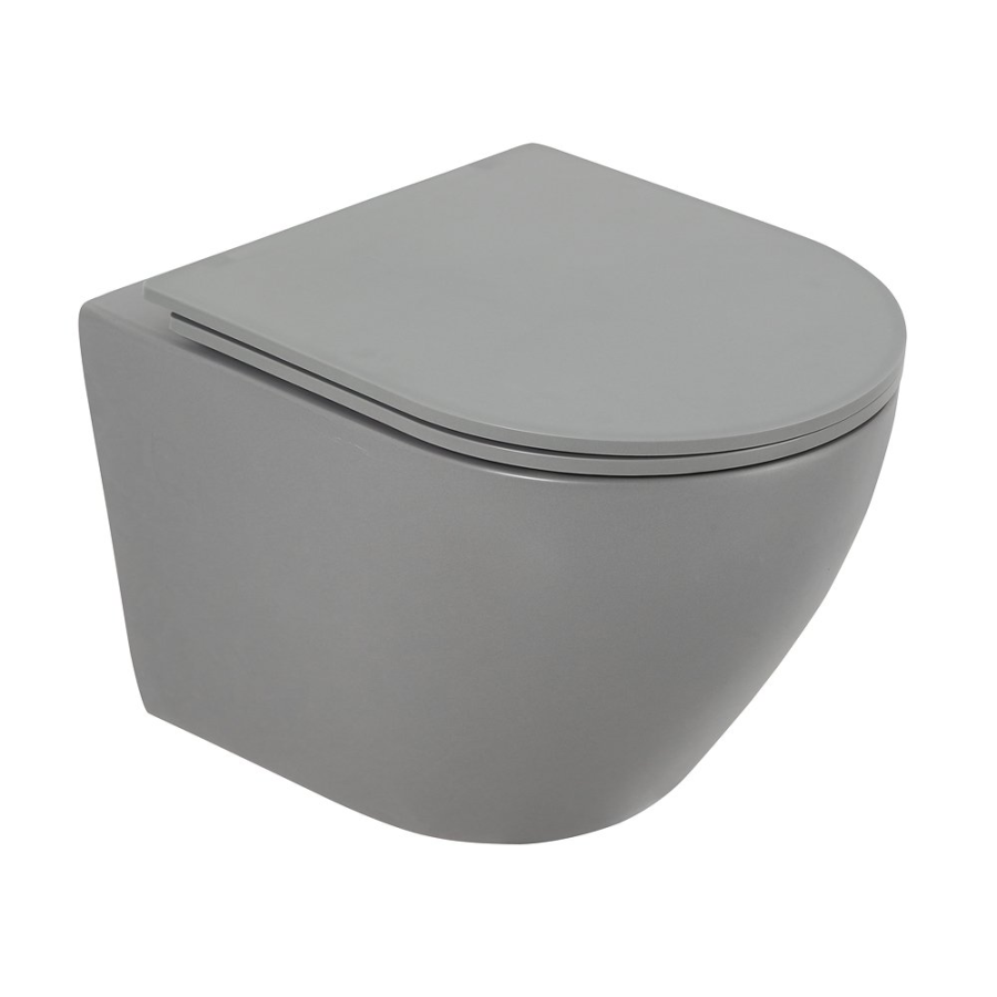 BelBagno крышка-сиденье из дюропласта с механизмом SoftClose BB062SC-GR