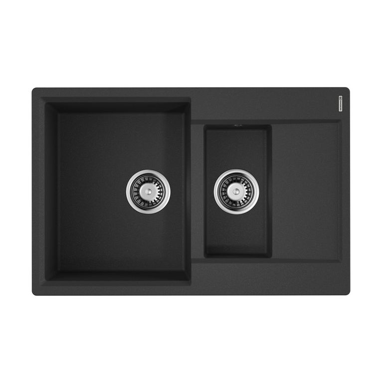 Omoikiri DAISEN 78-2T мойка кухонная черный 4993535