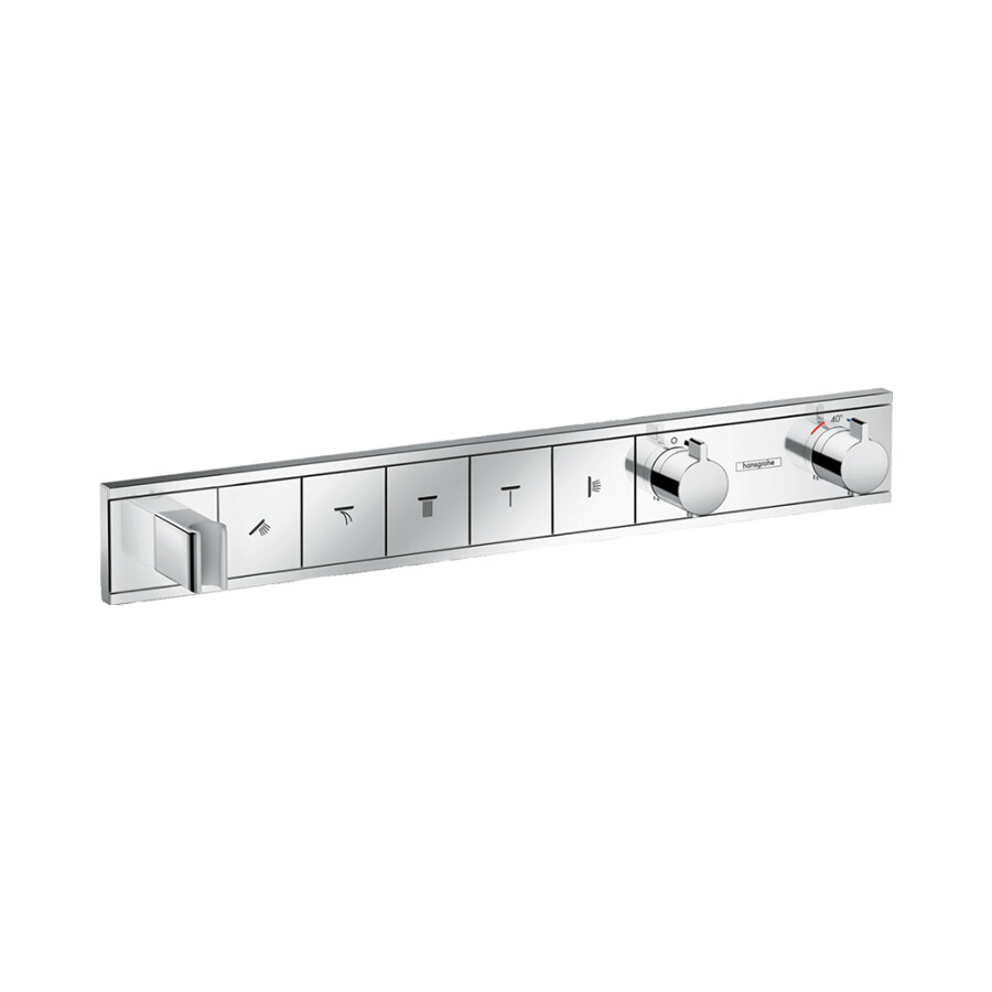 Hansgrohe RainSelect Термостат для душа скрытого монтажа для 5 потребителей хром 15358000
