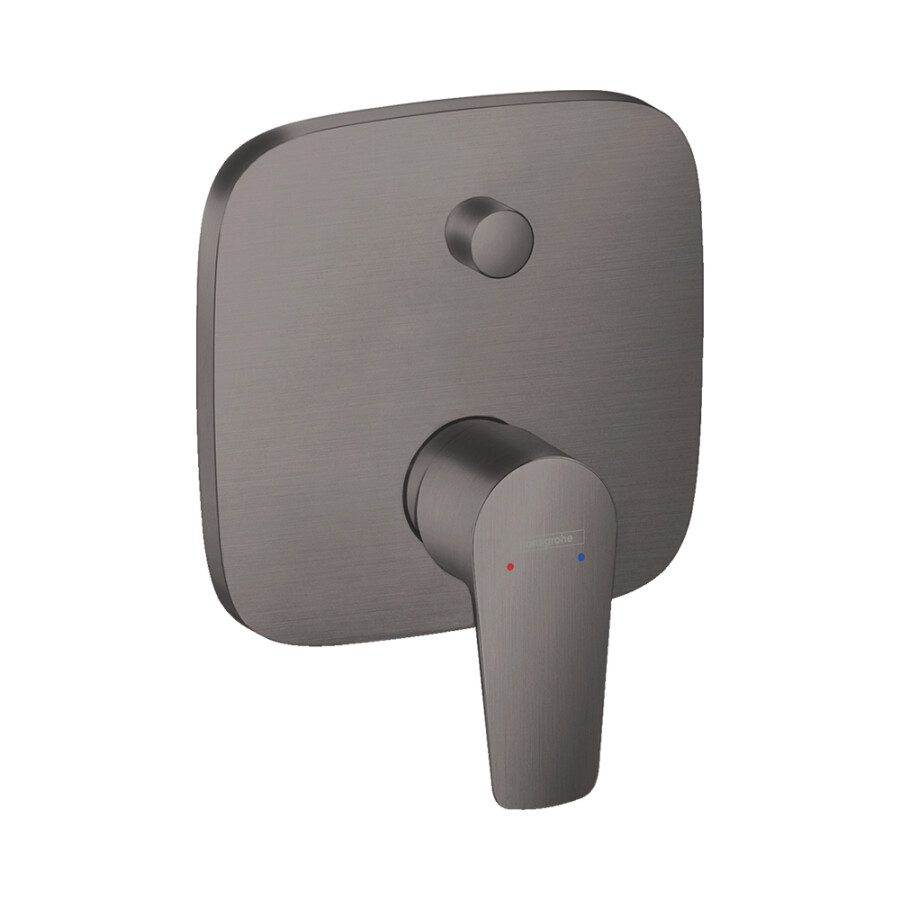 Hansgrohe Talis E Смеситель для ванны скрытый монтаж хром-черный матовый 71745340