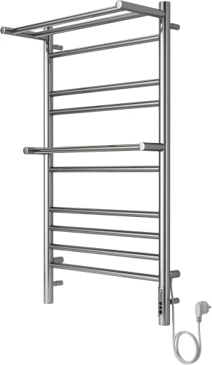 Aquatek Альфа П10 полотенцесушитель 50х90 см хром AQ EL RRP1090CH