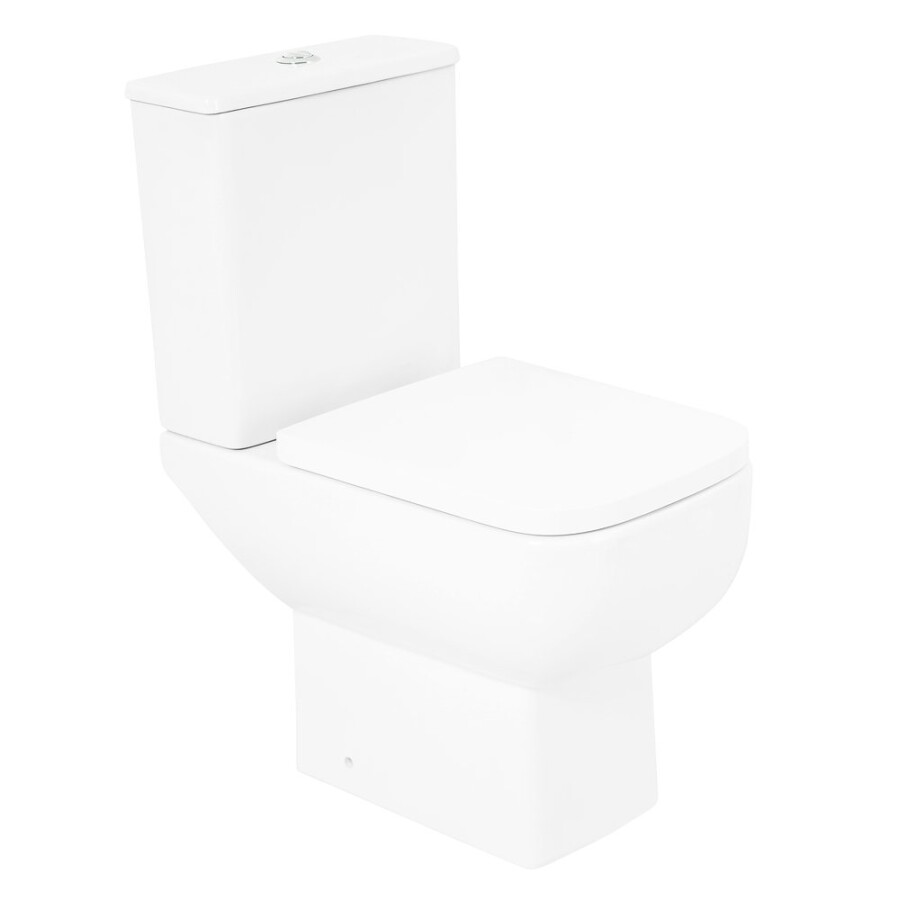 BelBagno Aurora унитаз-компакт с сиденьем белый BB8604CPR/SC