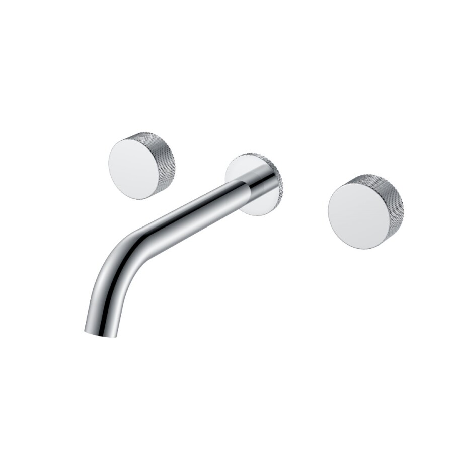 Смеситель для раковины из стены Boheme Stick Хром ручка Touch 152-2-CR.2