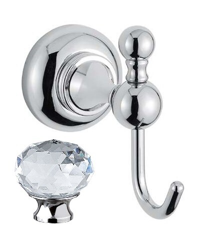 Cezares крючок одинарный APHRODITE-HK1-01-Sw хром
