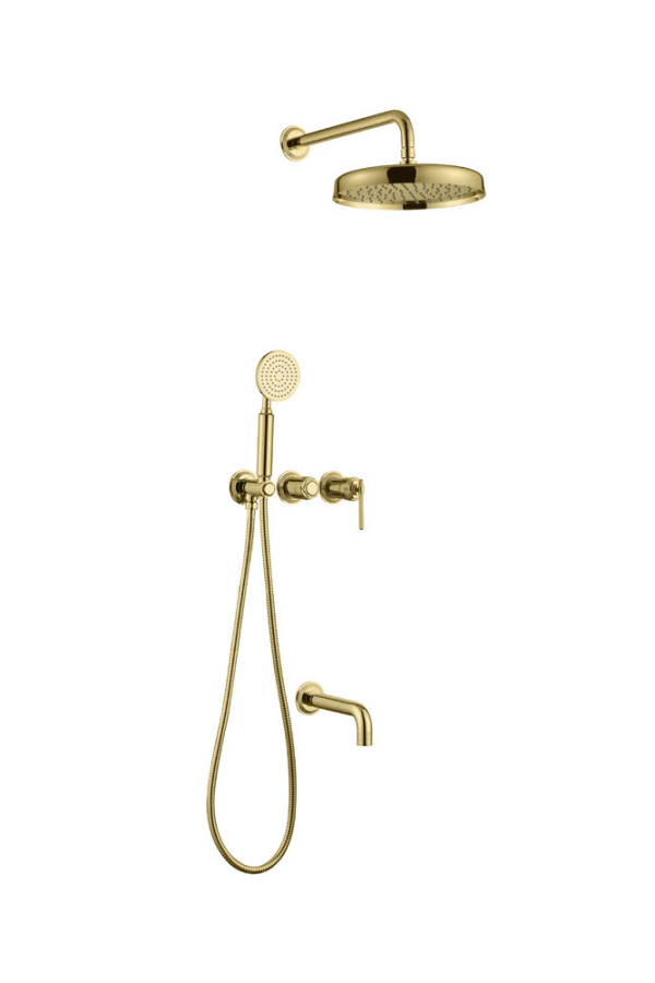 Душевая система Boheme Eterna Gold 174-2-G