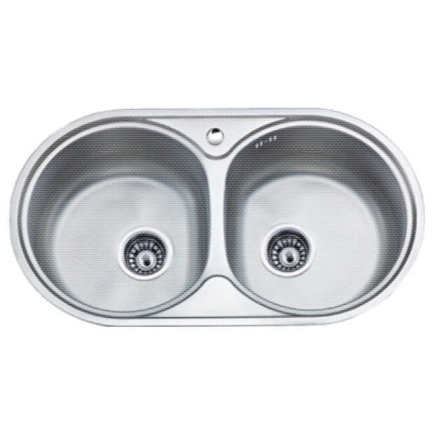 Ledeme L67944B Decor Мойка из нержавеющей стали врезная 44x79 см