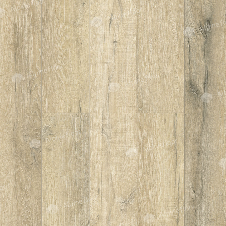 Alpine Floor Premium XL ABA SPC ламинат Дуб Сливочный ECO 7-19 ABA New 1220 х 183 x 8 mm