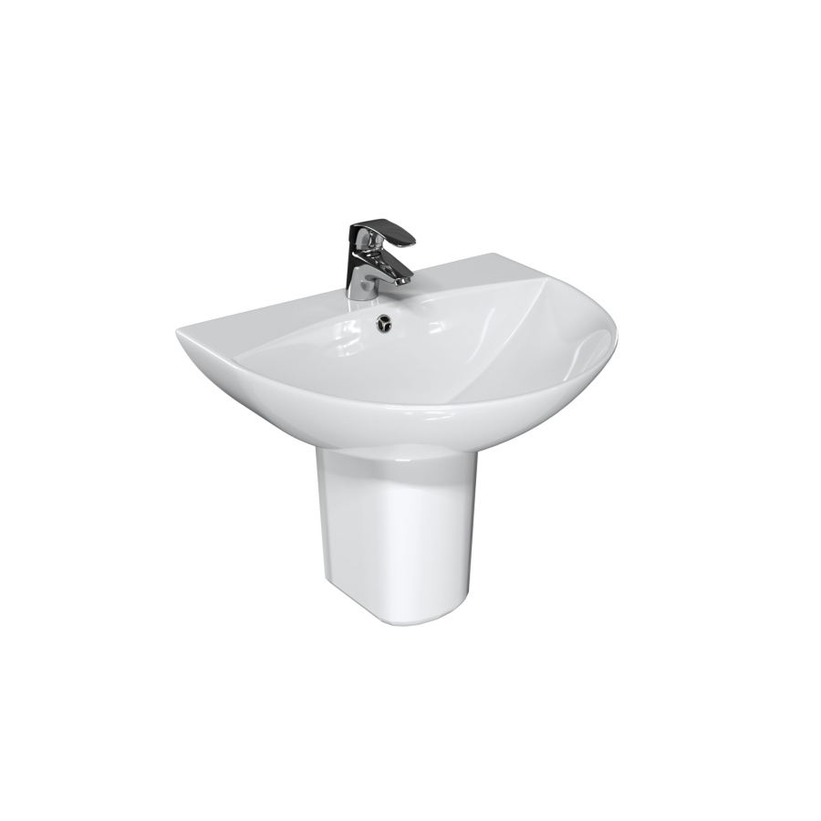 Mirsant Rock раковина с полупьедесталом УТ000082491