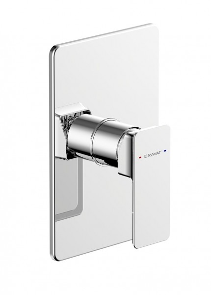 Bravat Phillis PB856101CP-ENG встраиваемый смеситель 1-функц. цвет хром