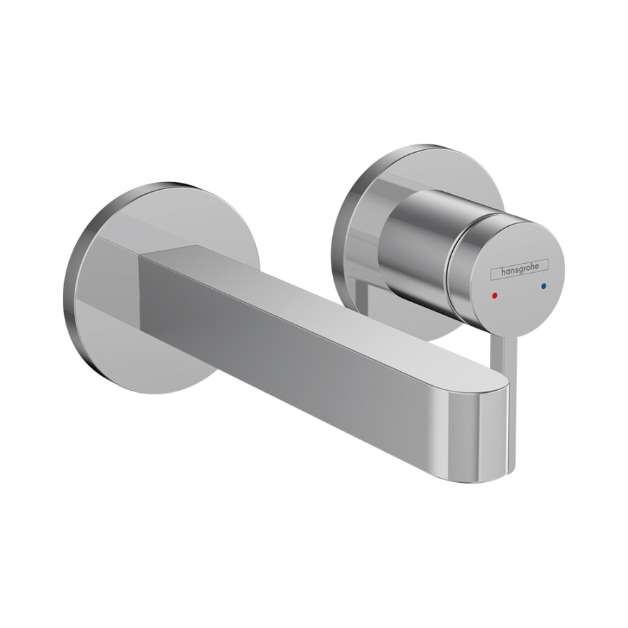 Hansgrohe Finoris Смеситель для раковины настенный с изливом 16,8 см хром 76051000