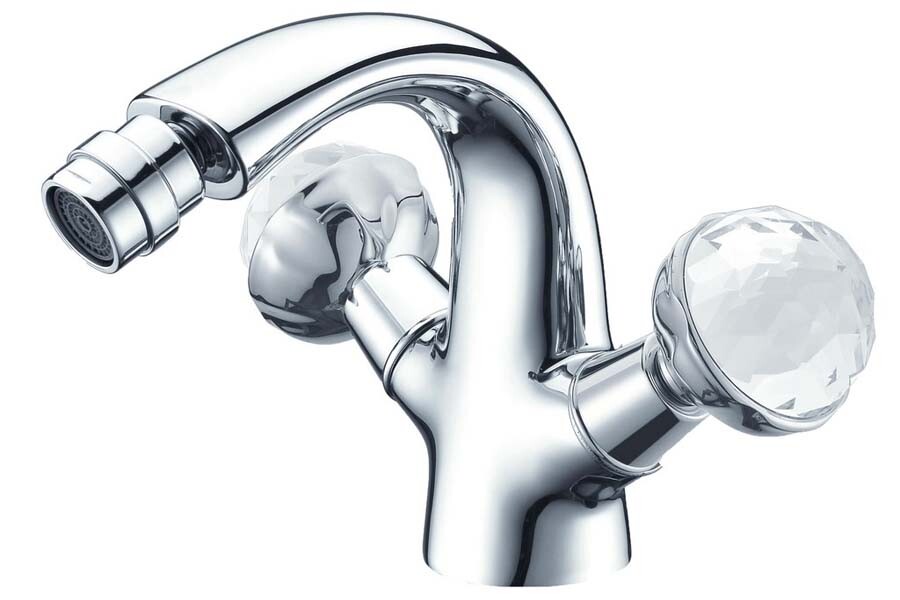 Смеситель для биде Boheme Brilante Presente Хром с кристаллом Swarovski 356