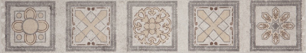 Grasaro Old Stone G-182s f01 фриз напольный 7х40 см структурный