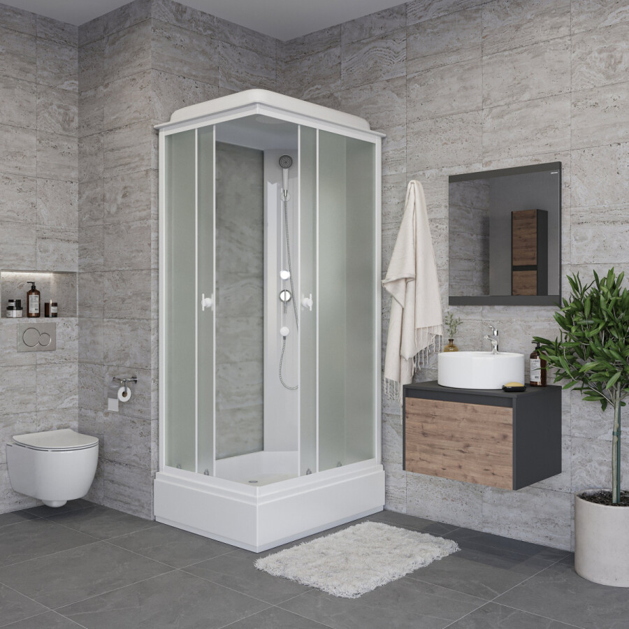 Niagara PromoДушевая кабина 100x80 Тропический душ P100/80/26Q/MT