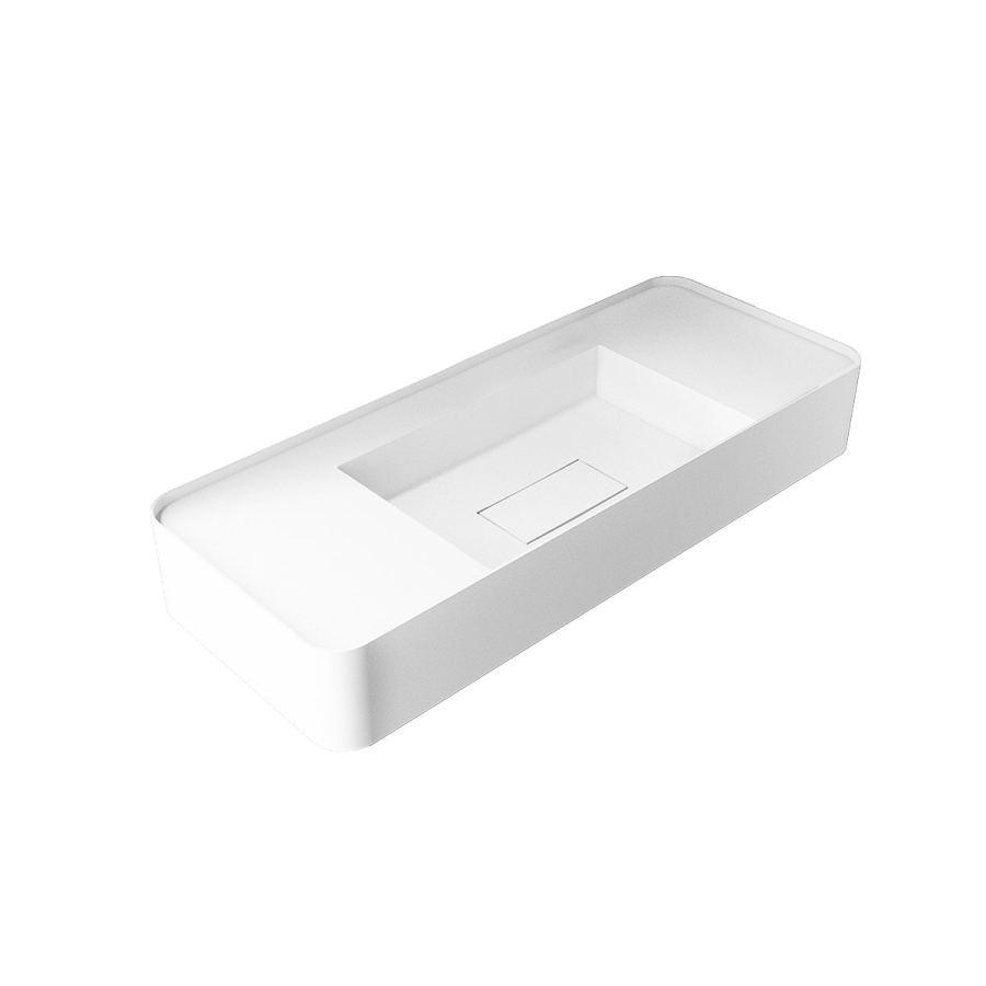 Vincea Solid Surface раковина 100х40 см подвесная VWB-6S380MW
