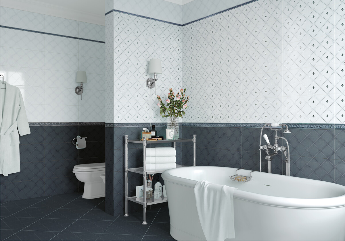 NewTrend Adele Sapphire плитка настенная 249*500*8,5 WT9ADE23