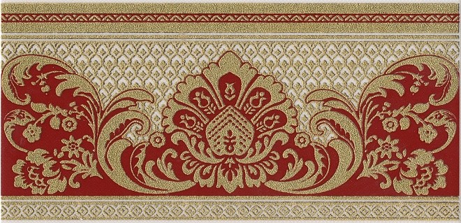 Kerama Marazzi Даниэли 30х15 см бордюр настенный красный глянцевый HGDC10311109R