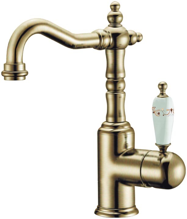 Смеситель для раковины высокий Boheme Provanse смесители Бронза 362
