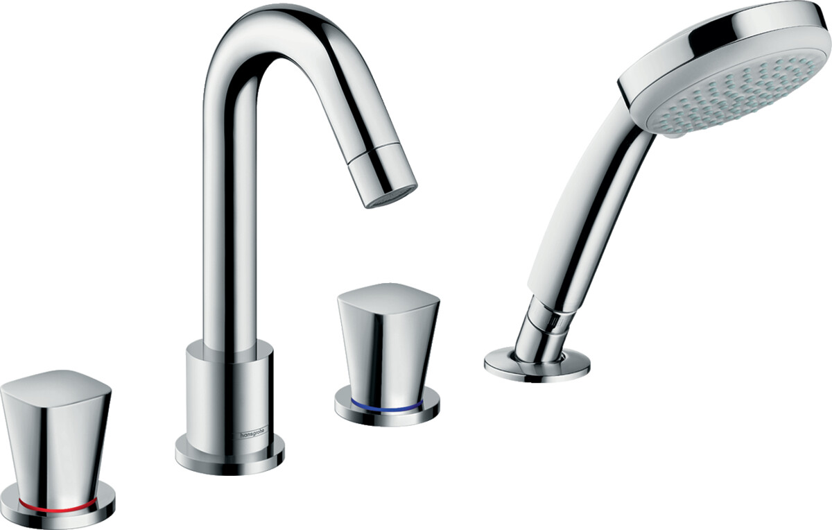 Hansgrohe Logis 71314000 смеситель на борт ванны хром