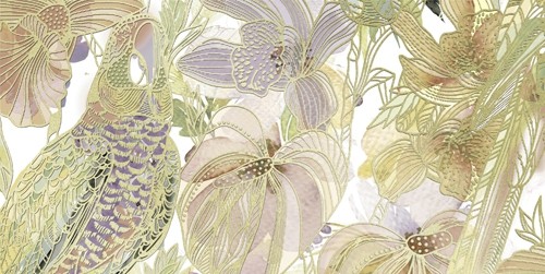 Уралкерамика Malibu 25х50 см декор настенный